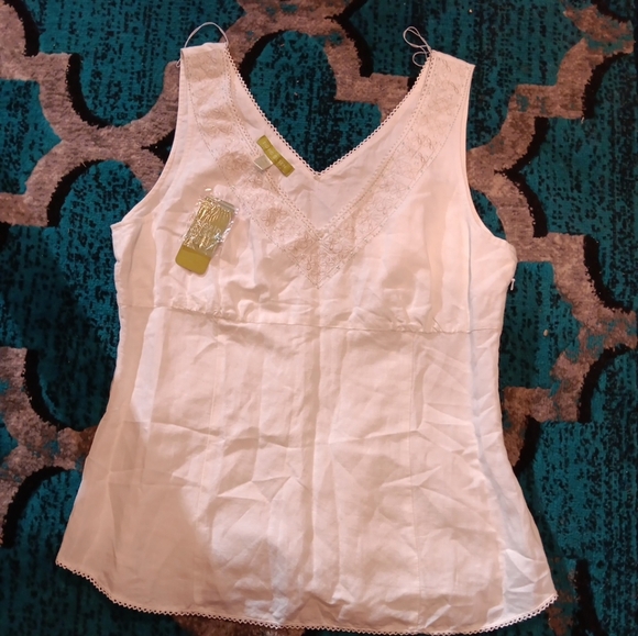 SIGRID OLSEN Short sleeve shirt size 12 floral print new with tags - Picture 1 of 5